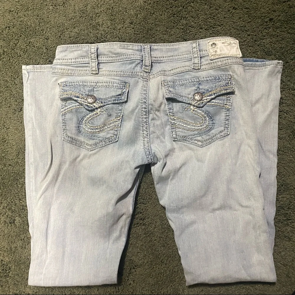 Silver Blue jeans - Picture 2 of 5